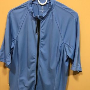 Lands’ End Full Zip Rash Guard